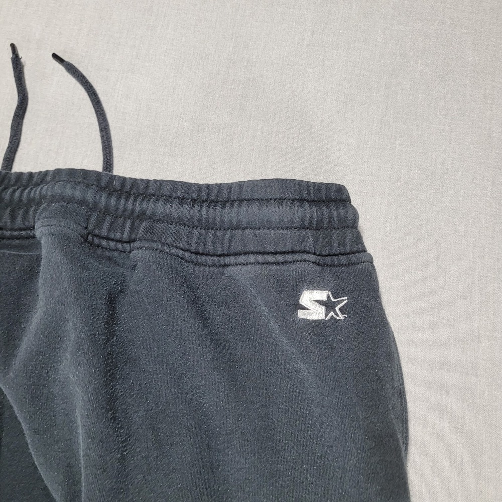 Vintage Pittsburgh Steelers Starter Sweatpants XXL 90's Fadded Black - Picture 11 of 12
